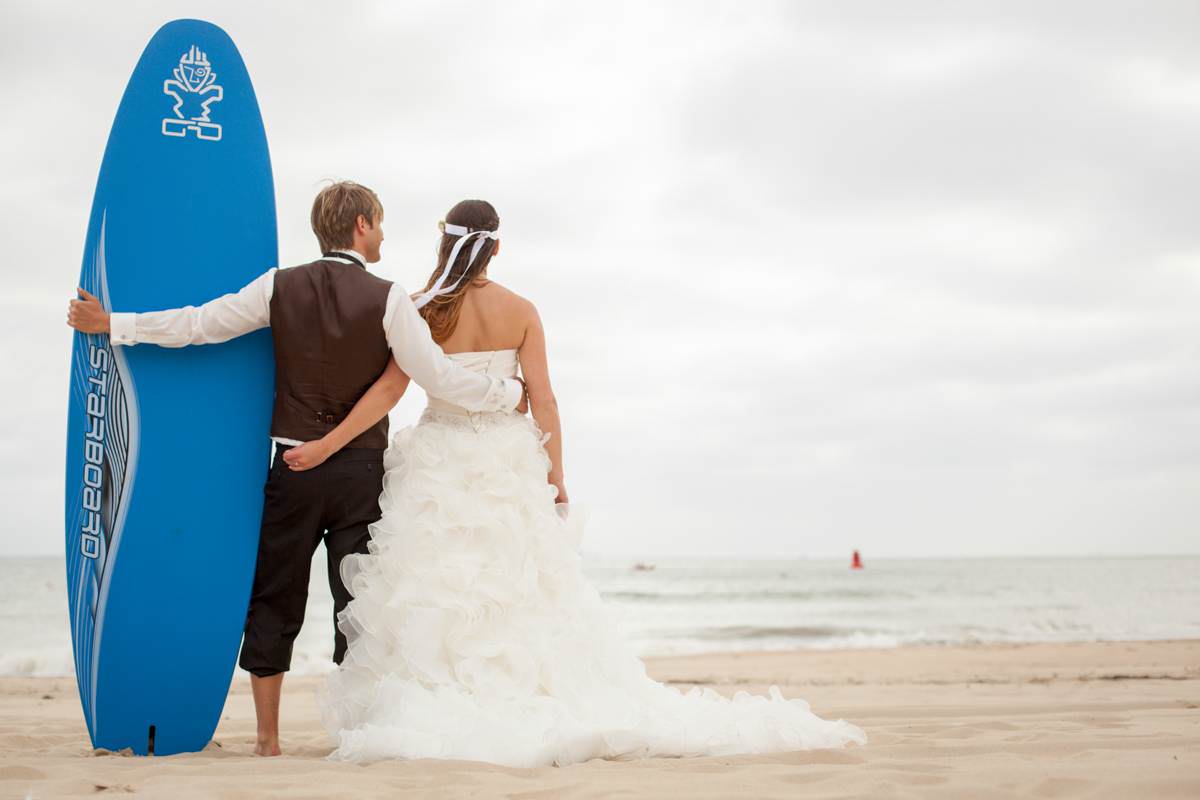 After Wedding Shoot am Strand